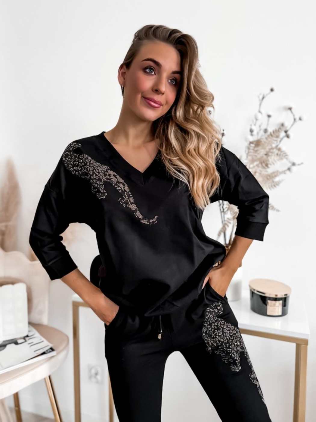 Komplet dresowy pantera