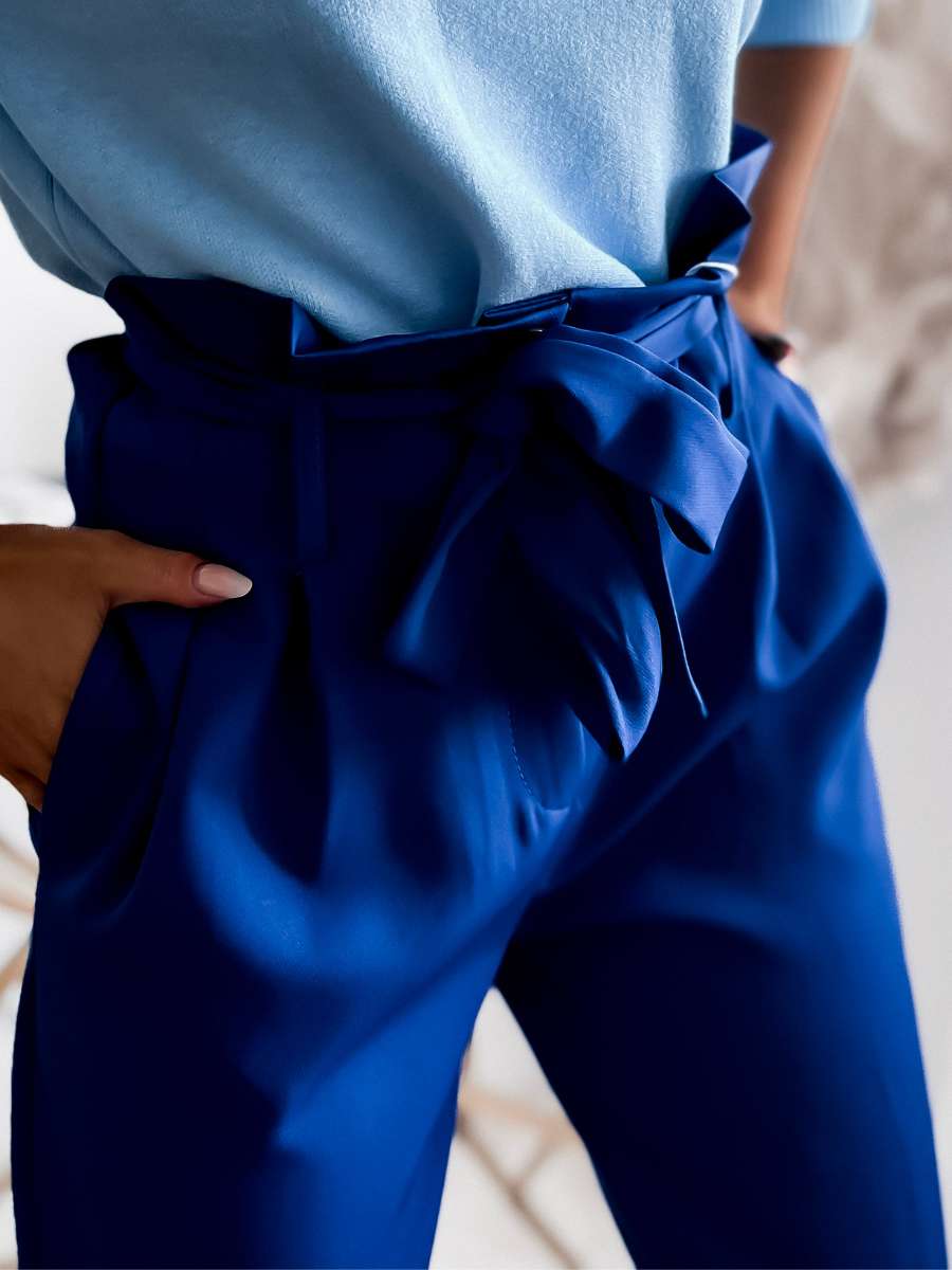 spodnie wiązane z wysokim stanem (7)