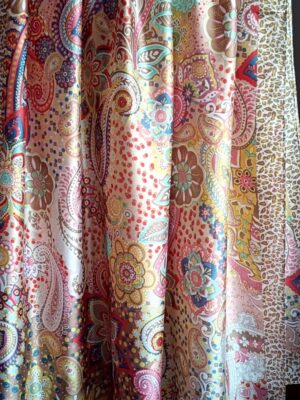 Szal jedwabno-wiskozowy 190x90 Oriental Beige