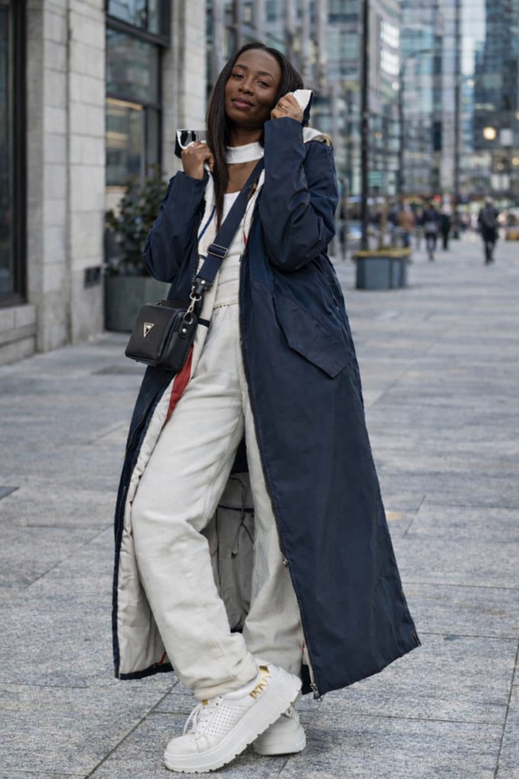 Dwustronna lekka kurtka wiosenna damska - obrazek 5